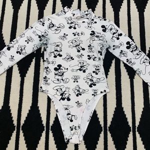 Forever 21 Limited Edition Mickey Mouse Bodysuit
